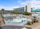 Gathering-friendly water park, with pools, slides, and ample lounge seating, all within a vibrant resort setting at 1600 S Ocean Blvd. # 254, Myrtle Beach, SC 29577