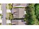 Aerial view of houses showcasing rooflines and manicured landscaping between each home at 1681 Suncrest Dr., Myrtle Beach, SC 29577