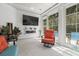 Bright sunroom with plenty of natural light and a comfortable seating area at 1681 Suncrest Dr., Myrtle Beach, SC 29577