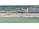 Aerial view of beach condos with beautiful ocean views and convenient beach access at 1709 S Ocean Blvd. # 403, North Myrtle Beach, SC 29582