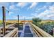 Beach access walkway with outdoor showers and convenient access to the ocean at 1709 S Ocean Blvd. # 403, North Myrtle Beach, SC 29582