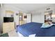 Bedroom featuring television, dresser, and direct access to bathroom at 200 Lands End Blvd. # 3015, Myrtle Beach, SC 29572