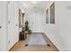 Inviting entryway with hardwood floors and neutral walls, offering a warm welcome at 215 Lander Dr., Conway, SC 29526