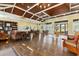 Elegant clubhouse with comfortable seating, tables, and a cozy atmosphere for social gatherings at 2180 Waterview Dr. # 1044, North Myrtle Beach, SC 29582