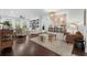 Spacious living room with built-in shelving and abundant natural light at 235 Welcome Dr., Myrtle Beach, SC 29579