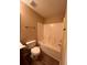 Clean bathroom with a toilet and shower, providing a functional and comfortable space at 238 Seabert Rd. # 238, Myrtle Beach, SC 29579