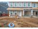 Construction progress of a two-story home with a grey exterior at 2615 Elowen Ln. # 109A, Longs, SC 29568