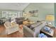 Cozy living room featuring comfortable seating and a view of the backyard at 28 Torrens Pl., Pawleys Island, SC 29585