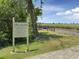Ricefields sign for Waccamaw River walk and boat landing at 28 Torrens Pl., Pawleys Island, SC 29585