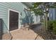 Scenic backyard area with verdant landscaping and stone pavers, offering tranquil outdoor living at 3381 Pampas Dr., Myrtle Beach, SC 29577