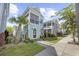 Charming two-story home with a lovely screened porch and manicured front yard landscaping at 3381 Pampas Dr., Myrtle Beach, SC 29577