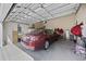 Clean garage featuring a car parked inside, providing secure and convenient parking at 3381 Pampas Dr., Myrtle Beach, SC 29577