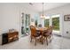 Dining room with table and chairs, and lots of light at 352 Old Carriage Loop, Georgetown, SC 29440