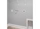 Laundry room with grey wall and plumbing fixtures at 357 Log Cabin Rd., Loris, SC 29569