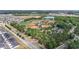 This aerial showcases multiple baseball fields, pond, and a beautiful park at 3725 Park Pointe Ave., Little River, SC 29566