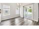 Dining area featuring sliding doors to back patio and lots of natural light at 3725 Park Pointe Ave., Little River, SC 29566