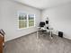 Functional office space with a desk setup and view of the outside at 40 Little Peru Ct., Georgetown, SC 29440
