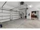 Spacious garage with white doors, a large open area, and ample room for parking at 400 Palo Verde Dr., Myrtle Beach, SC 29579