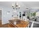 Open floor plan combines the living room and dining room, perfect for entertaining and relaxing at 453 Red River Ct. # 38 I, Myrtle Beach, SC 29579