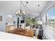 Open-concept living space featuring lots of natural light and a combined dining and living area at 453 Red River Ct. # 38 I, Myrtle Beach, SC 29579
