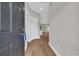 Welcoming entryway with wood-look floors and neutral paint, leading to living spaces at 5038 Belleglen Ct. # 202, Myrtle Beach, SC 29579
