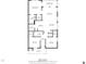 Detailed floorplan showcasing layout of bedrooms, kitchen, baths, living room, and foyer at 5038 Belleglen Ct. # 202, Myrtle Beach, SC 29579