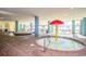 Fun splash pad with mushroom fountain and other splash features at 504 N Ocean Blvd. N # 309, Myrtle Beach, SC 29577