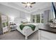 Bright main bedroom featuring a large window, a soft carpet, and modern decor at 5750 Oyster Catcher Dr. # 333, North Myrtle Beach, SC 29582
