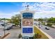 Barefoot Landing sign showing shopping and restaurant destinations at 5750 Oyster Catcher Dr. # 333, North Myrtle Beach, SC 29582