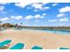 Enjoy swimming with a view of the beach and clear blue skies from this community pool at 5905 South Kings Hwy. # 433, Myrtle Beach, SC 29575
