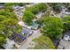 Charming aerial view of a quaint neighborhood with lush greenery and colorful homes at 6001 - 1807 S Kings Hwy., Myrtle Beach, SC 29575