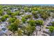 Picturesque aerial view showcasing neighborhood, lush trees, waterway, and the ocean in the distance at 6001 - 1807 S Kings Hwy., Myrtle Beach, SC 29575
