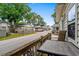 Beautiful street view of a charming neighborhood with well-maintained homes, wooden decks, and a serene atmosphere at 6001 - 1807 S Kings Hwy., Myrtle Beach, SC 29575