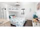 Charming bedroom with a bunk bed, beach themed decorations, and lots of natural light at 6001 N Ocean Blvd. # 342, North Myrtle Beach, SC 29582