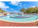 Inviting lazy river with clear water, blue tiling and decorative islands, promising a refreshing experience at 6001-8026 South Kings Hwy., Myrtle Beach, SC 29575
