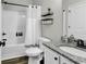 Well-appointed bathroom featuring granite countertops, a shower, and coordinated fixtures at 6239 Chadderton Circle, Myrtle Beach, SC 29579