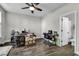 Versatile bedroom space with laminate flooring, suitable for an office, craft room, or guest suite at 6239 Chadderton Circle, Myrtle Beach, SC 29579