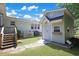 Backyard shed shows a clean and accessible outbuilding with good yard space and sky background at 6544 Amberwood Ct., Myrtle Beach, SC 29588