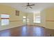 Bright main bedroom with wood-look floors, and natural light creates a cozy atmosphere at 6544 Amberwood Ct., Myrtle Beach, SC 29588