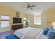 Spacious main bedroom with a sitting nook and natural light, offers a relaxing retreat at 6544 Amberwood Ct., Myrtle Beach, SC 29588