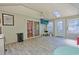 Sunroom provides a well-lit living space with a ceiling fan and skylight, ideal for relaxing at 6544 Amberwood Ct., Myrtle Beach, SC 29588