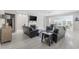 Comfortable living room with a fireplace and stylish decor, perfect for relaxation at 6591 Cagliari Court, Myrtle Beach, SC 29572