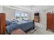 Inviting main bedroom offers a serene escape with water views and a spacious layout at 6591 Cagliari Court, Myrtle Beach, SC 29572