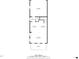 Detailed floor plan showcasing the layout of the first level with living, dining, and kitchen areas at 830 Shine Ave. # 28 R8, Myrtle Beach, SC 29577