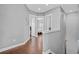 Upstairs hallway with rich, wood floors providing access to all the bedrooms at 830 Shine Ave. # 28 R8, Myrtle Beach, SC 29577