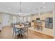 Open living space with dining area, kitchen, and comfortable seating; perfect for entertaining at 830 Shine Ave. # 28 R8, Myrtle Beach, SC 29577