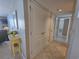 Hallway features tile floors and closet space at 9820 Queensway Blvd. # 1603, Myrtle Beach, SC 29572