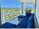 Relax on this comfy balcony seating with great nature views at 9840 Queensway Blvd. # 1505, Myrtle Beach, SC 29572