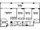 Floor plan illustrating the layout of the condo, including the living room, bedrooms, and balcony at 9840 Queensway Blvd. # 1505, Myrtle Beach, SC 29572