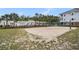 Exterior sand volleyball court near condos, perfect for outdoor activities and community engagement at 1000 Ray Costin Way # 107, Garden City Beach, SC 29576